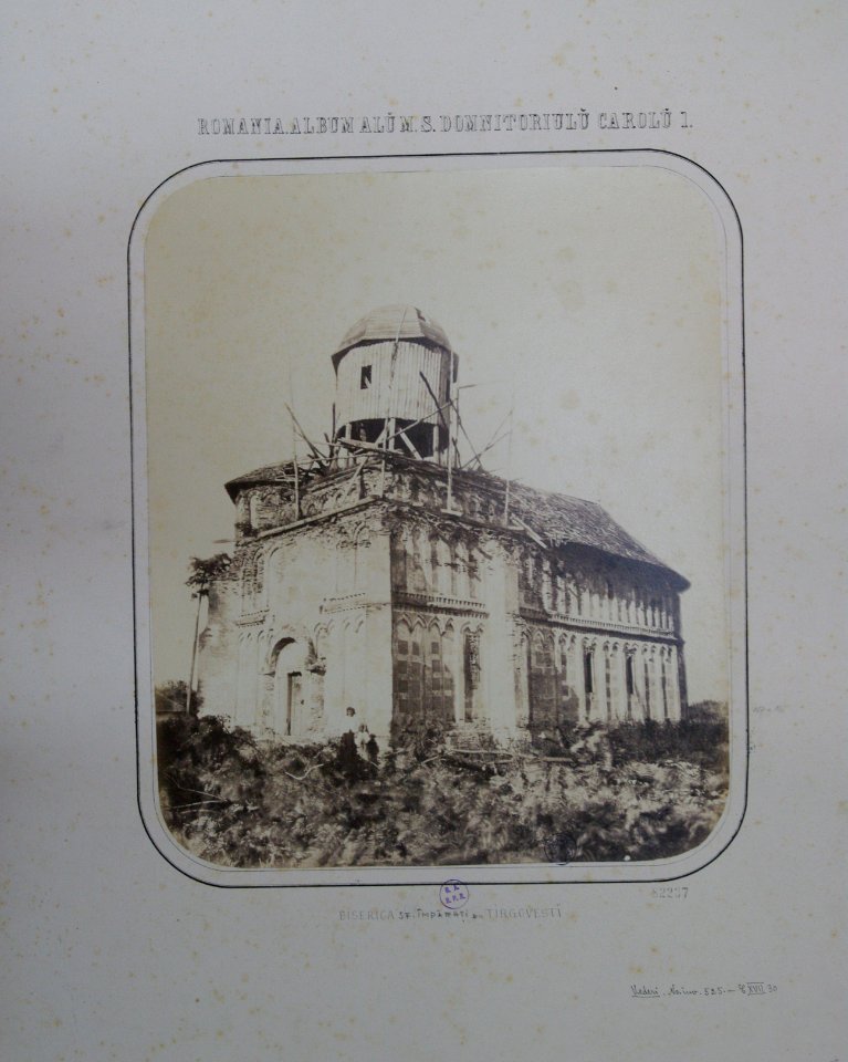 Carol Popp de Szathmari - Biserica Sfinţii Împăraţi Constantin şi Elena. Tîrgovesti