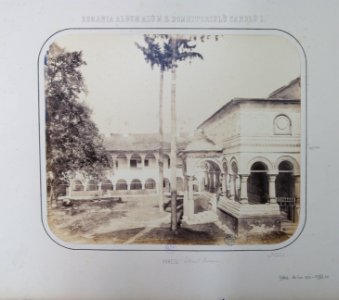 Carol Popp de Szathmari - Horezu Foişorul Bisericii Mânăstirii