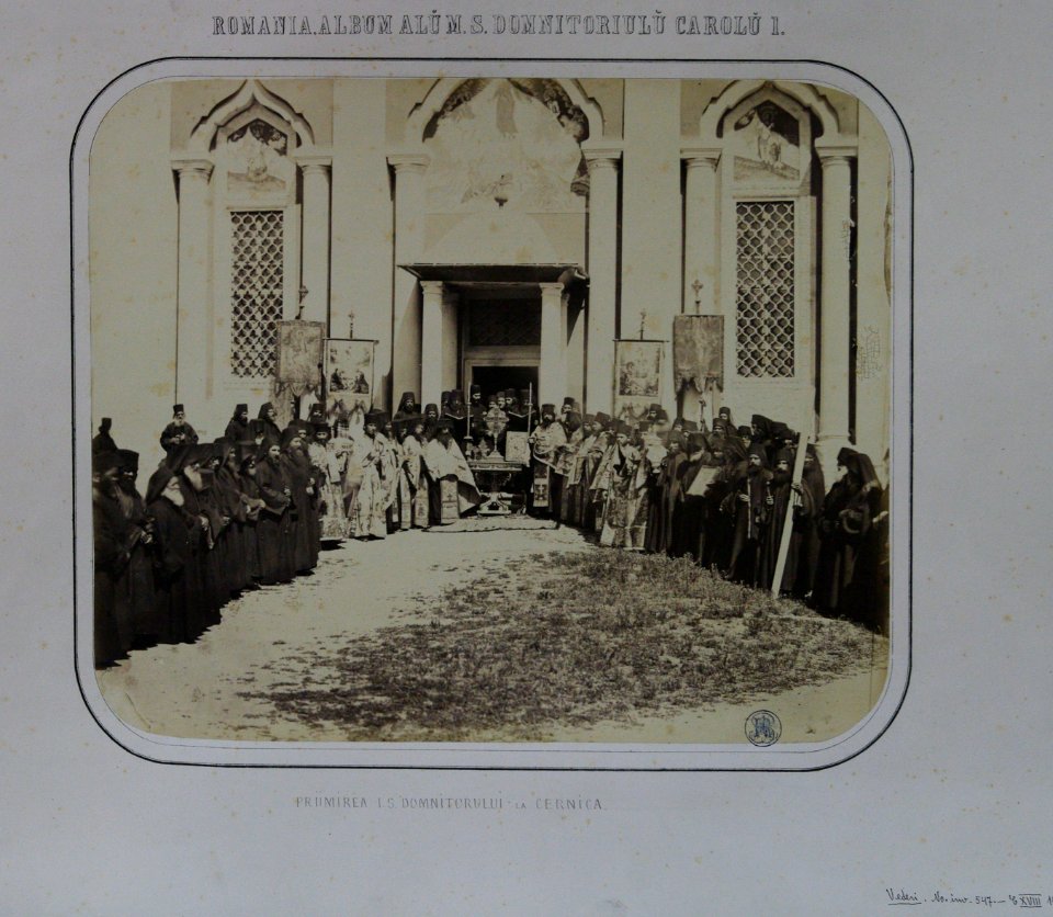 Carol Popp de Szathmari - Priimirea I.S. Domnitorului la Cernica