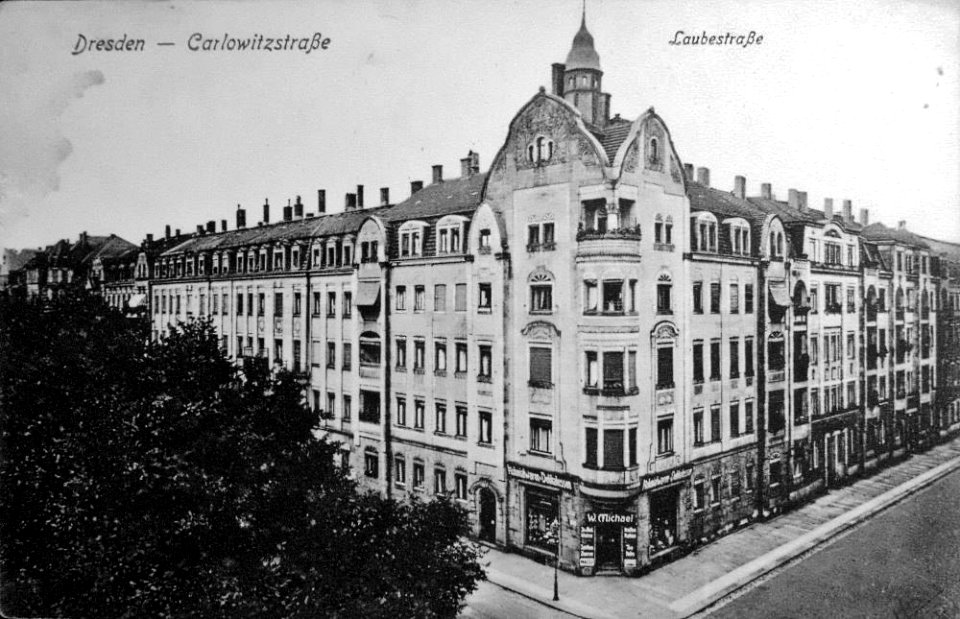 Carolwitzstraße + Laubestraße bella época Dresde
