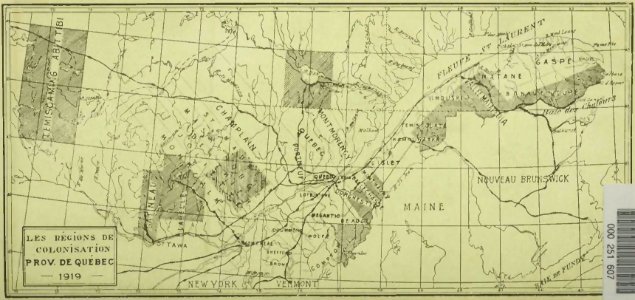 Caron - La région de l'Abitibi, terres à coloniser, etc, 1919 (page 88 crop)