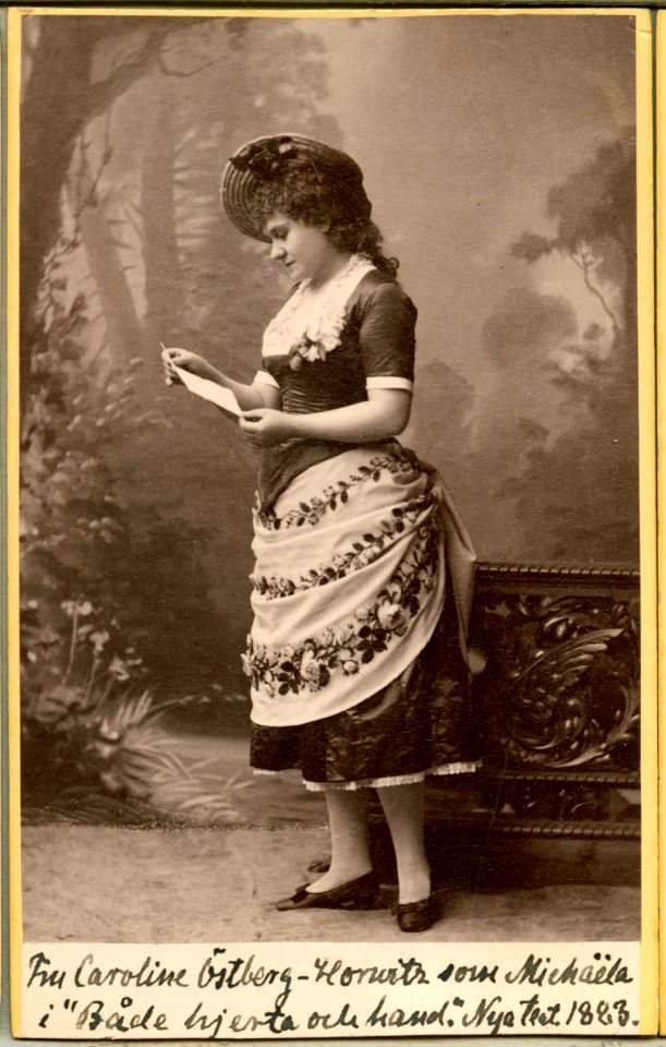 Caroline Östberg-Horwitz, rollporträtt - SMV - H9 132
