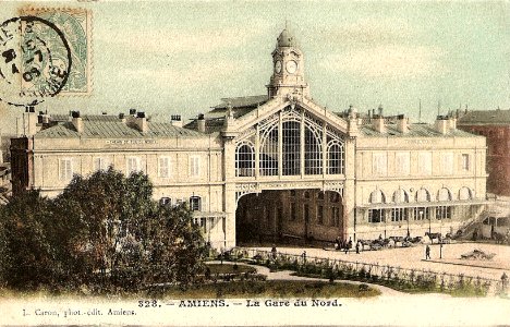 CARON 328 - AMIENS - La Gare du Nord