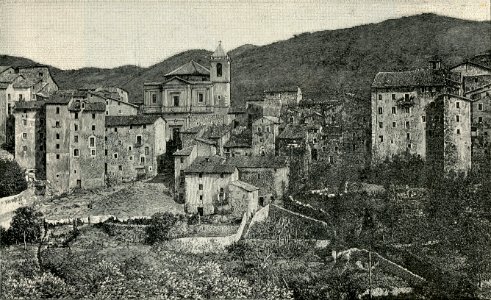 Carpineto Romano veduta del paese
