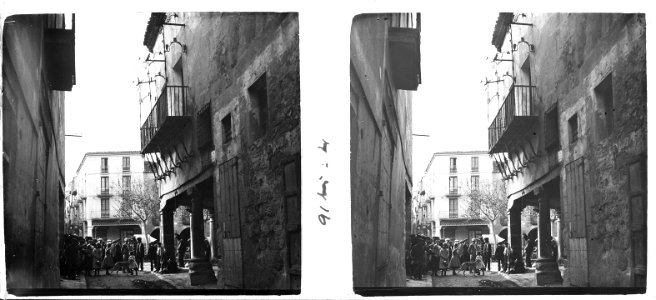 Carrer i balcó de Santa Coloma de Queralt