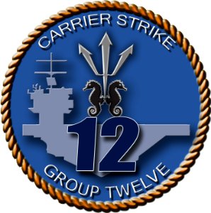 Carrier Strike Group 12 logo photo
