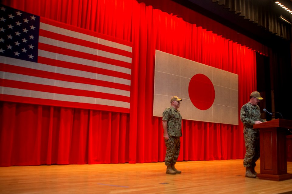 Carrier Strike Group Five, Task Force 70 Change of Command 211021-N-YQ181-1024