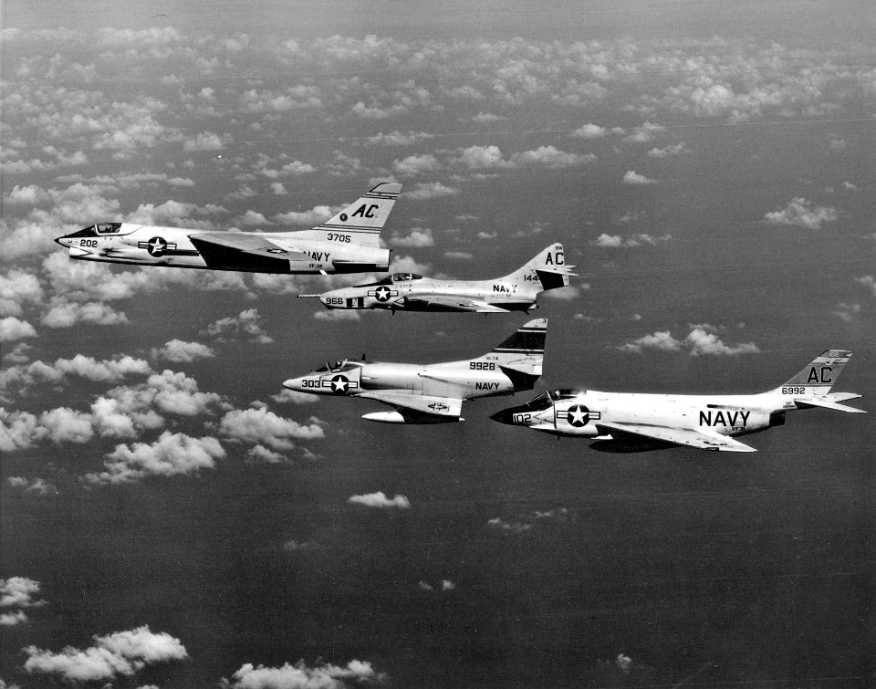 Carrier Air Group 3 planes 1958