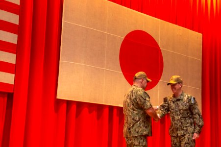 Carrier Strike Group Five, Task Force 70 Change of Command 211021-N-YQ181-1030