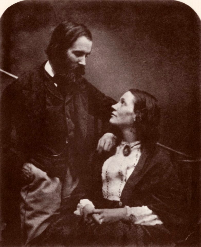 Carrol, Lewis - Alexander Munro, der Bildhauer, mit seiner Frau (Zeno Fotografie)