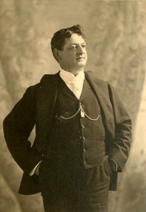 Carroll Johnson, vaudeville actor and minstrel (SAYRE 4277)