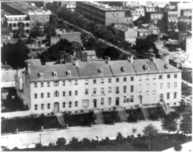 Carroll Row, formerly located on present site of the Library of Congress LCCN2016647982 photo