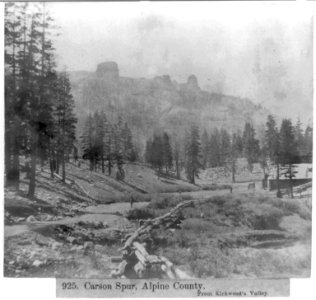 Carson Spur, Alpine County, from Kirkwood's Valley LCCN2002723041