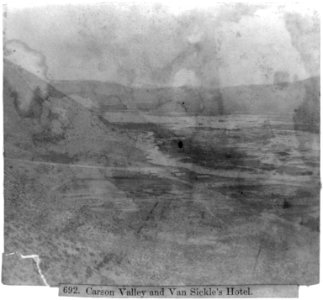 Carson Valley and Van Sickle's Hotel LCCN2002721686