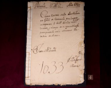 Carta por la que se reconoce a Francisco Estellés como maestro torcedor de seda (1760)