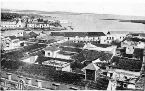Cartagena, partial view of the harbor photo
