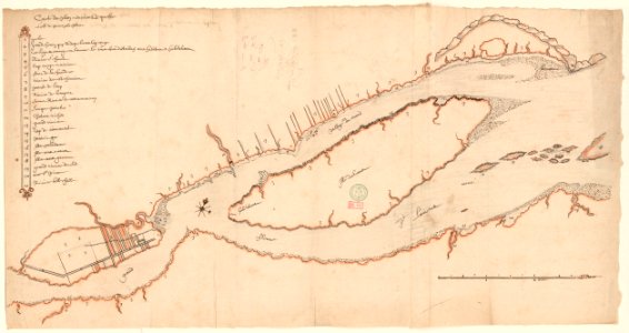 Carte du plan et environs de Quebec