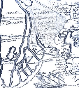 Carte géographique de Provence 1757