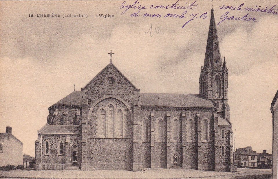 Carte postale ancienne de Chéméré 16