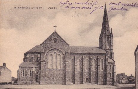 Carte postale ancienne de Chéméré 16