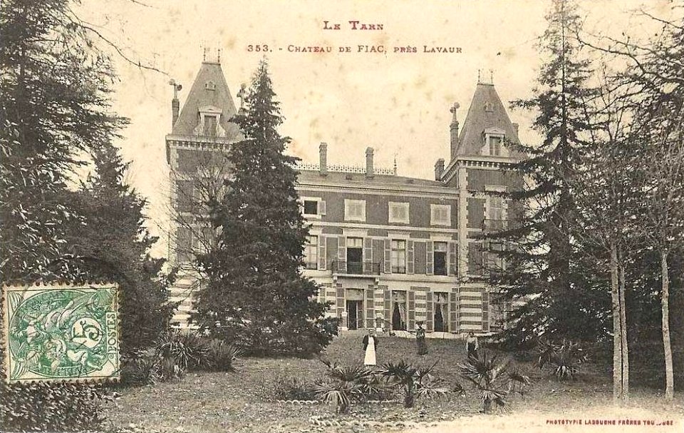 Carte château de Fiac