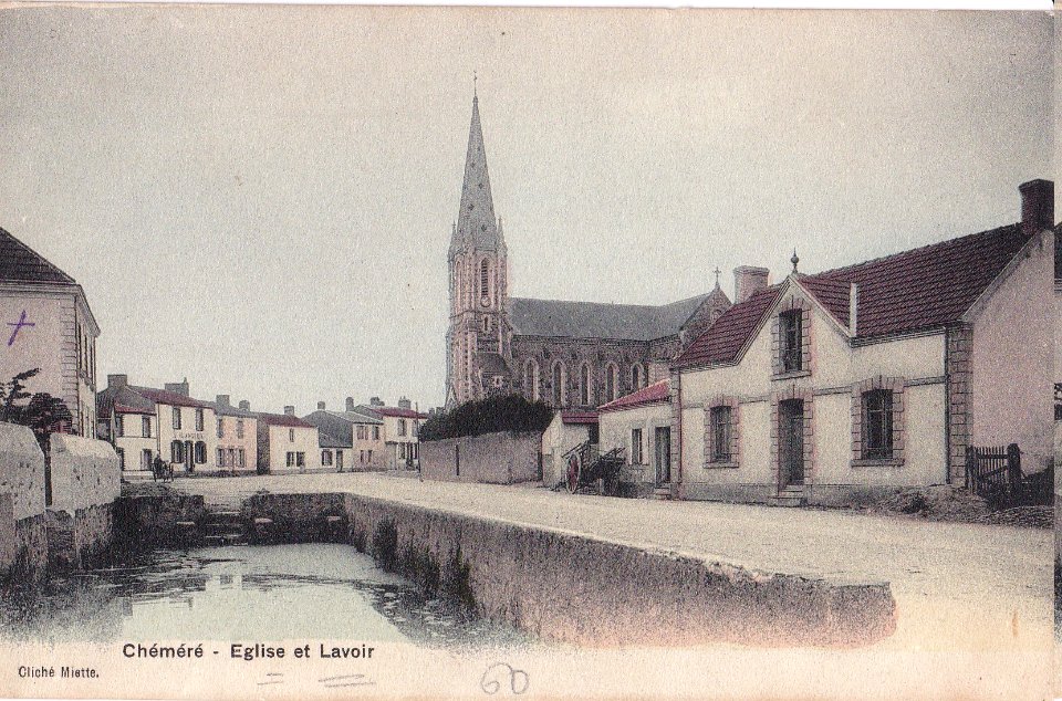 Carte postale ancienne de Chéméré 38