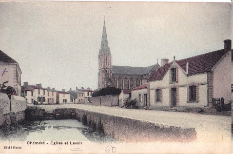 Carte postale ancienne de Chéméré 38