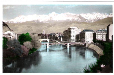 Carte postale grenoble 11