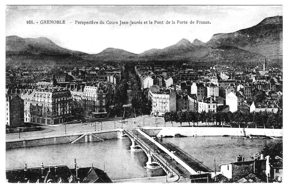 Carte postale grenoble 113
