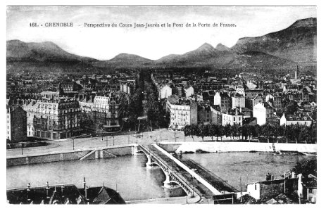 Carte postale grenoble 113