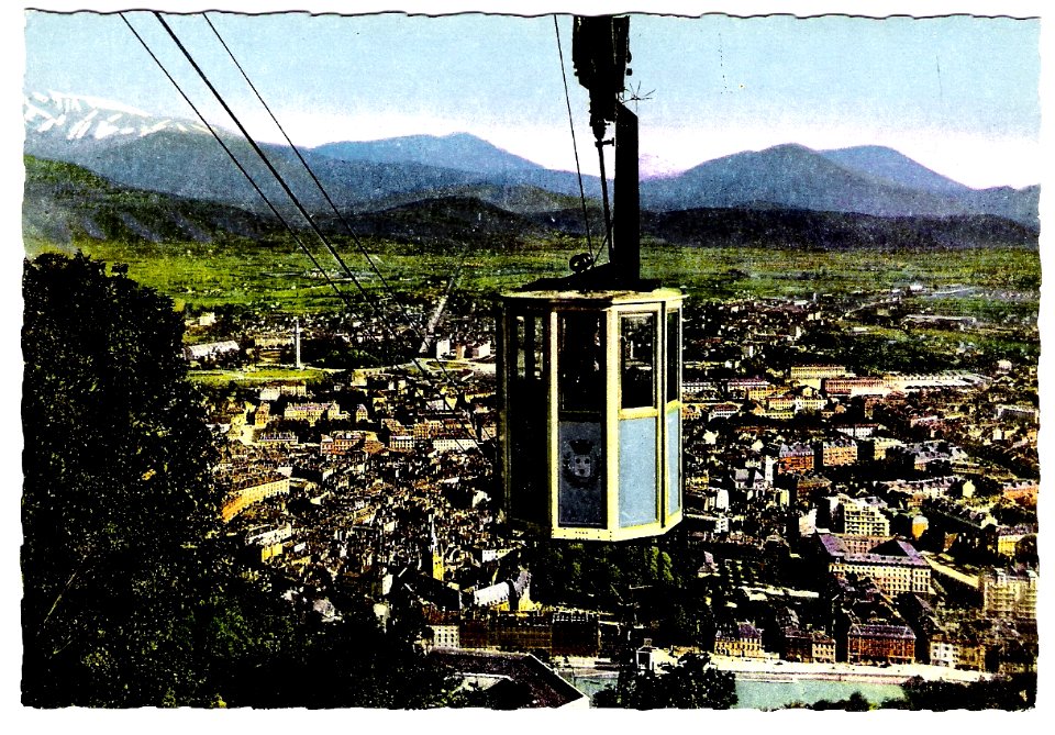 Carte postale grenoble 14