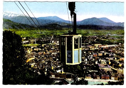 Carte postale grenoble 14