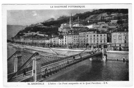 Carte postale grenoble 18