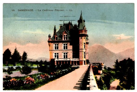 Carte postale grenoble 200