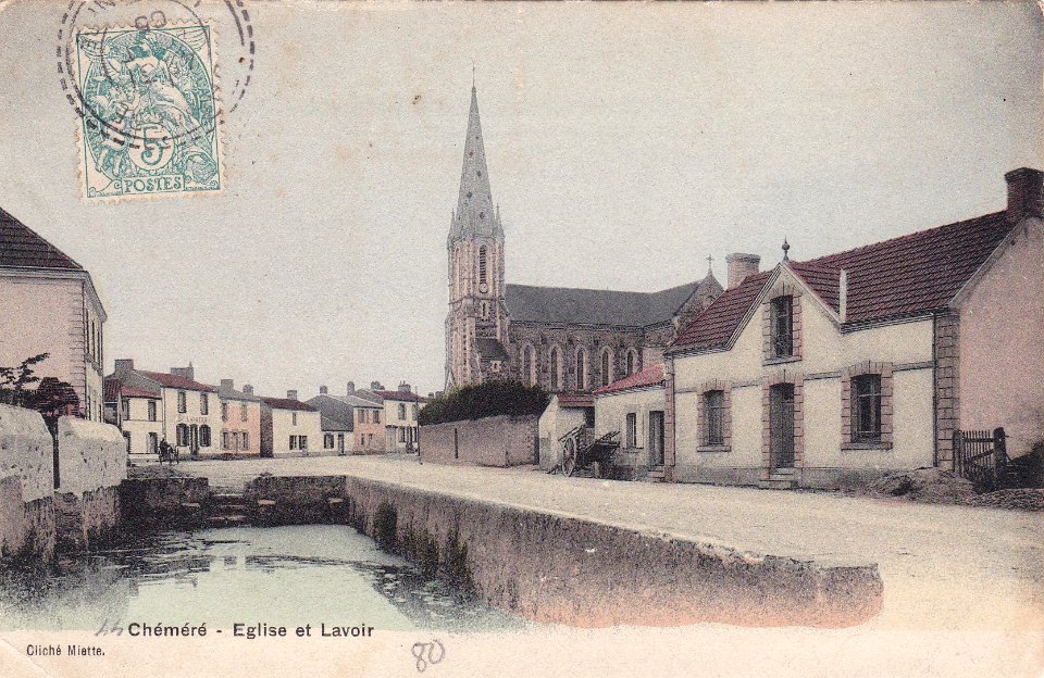 Carte postale ancienne de Chéméré 10