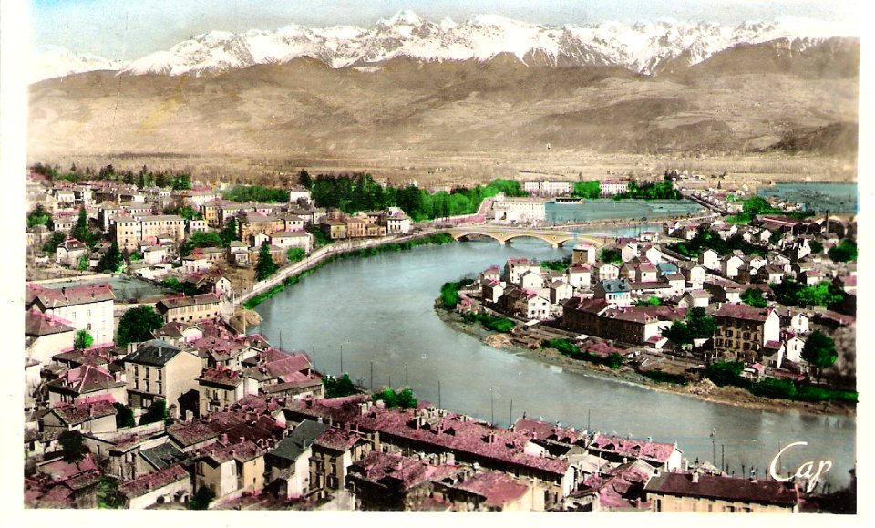 Carte postale grenoble 10