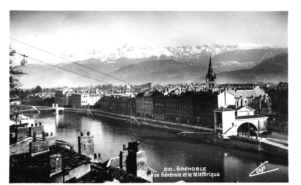 Carte postale grenoble 112