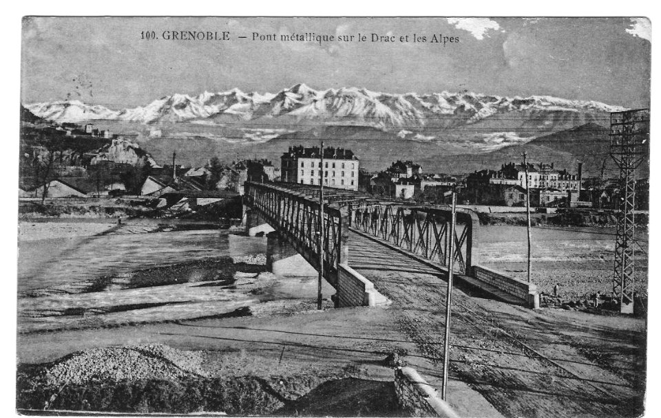 Carte postale grenoble 17