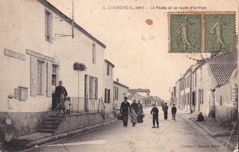 Carte postale ancienne de Chéméré 40