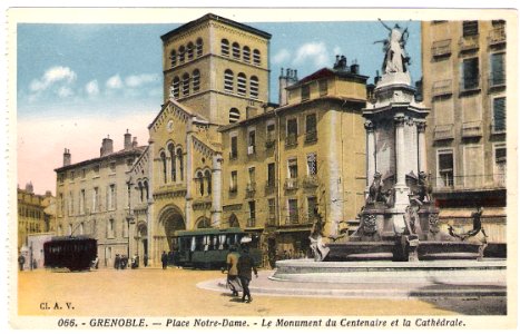 Carte postale grenoble 5
