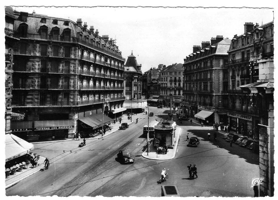 Carte postale grenoble 2