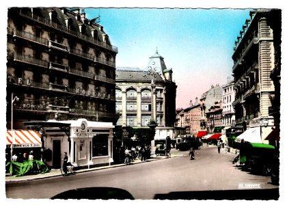 Carte postale grenoble 4