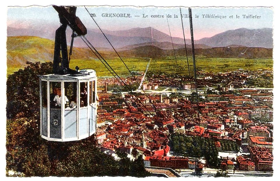 Carte postale grenoble 15