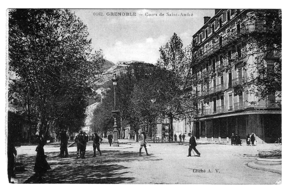 Carte postale grenoble 19