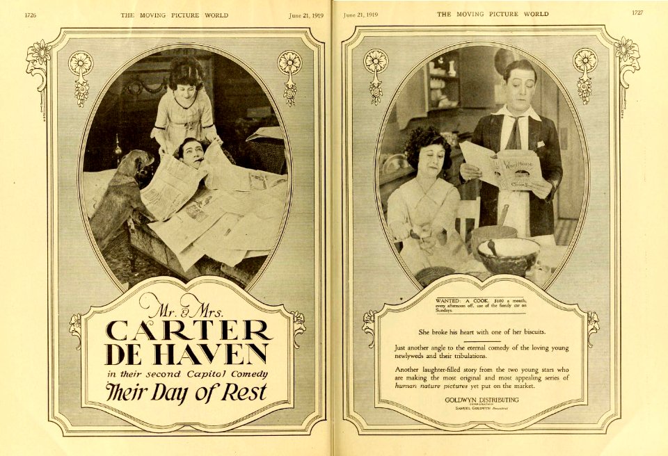 Carter DeHaven 1919