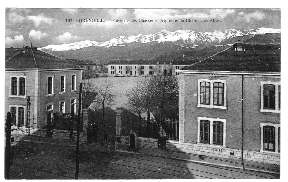 Carte postale grenoble 21