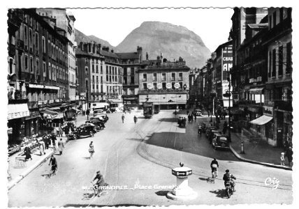 Carte postale grenoble 3