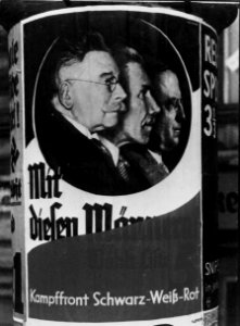 CartelElectoralDeHugenbergPapenYSeldte1933
