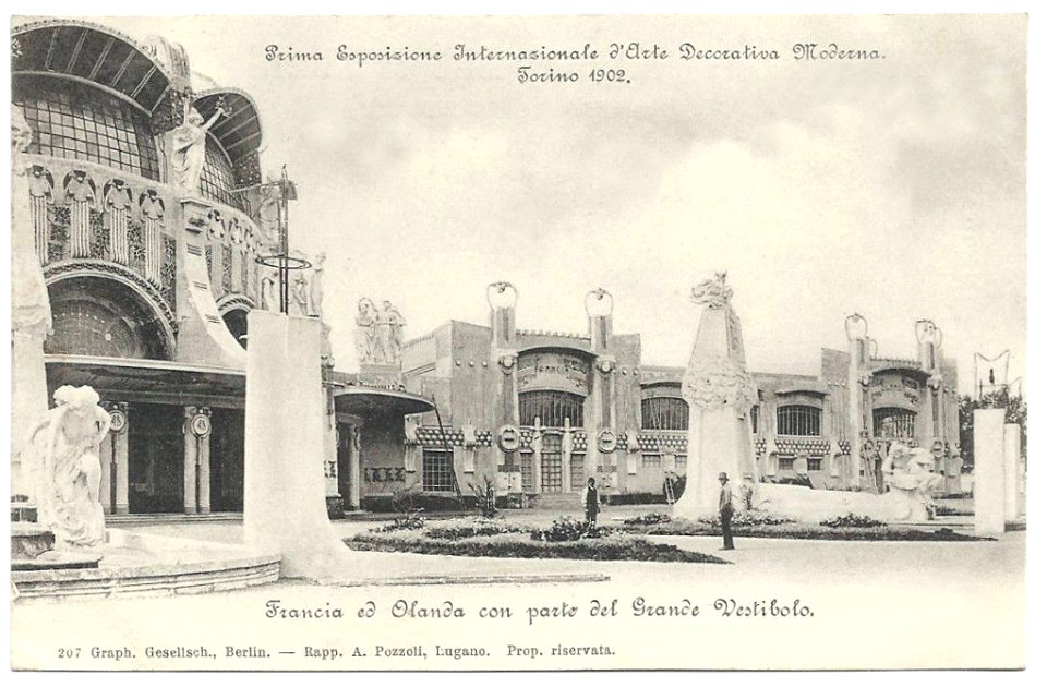 Cartolina 1902 Torino