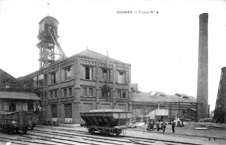 Carvin - Fosse n° 4 des mines d'Ostricourt